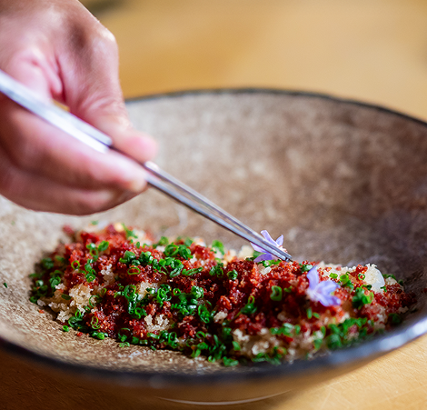 almuerzo en Kiki restaurante